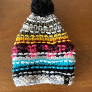 Colorful Striped Beanie